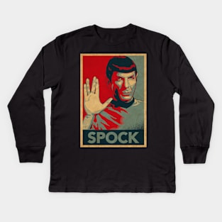 LIVE LONG & PROSPER Kids Long Sleeve T-Shirt